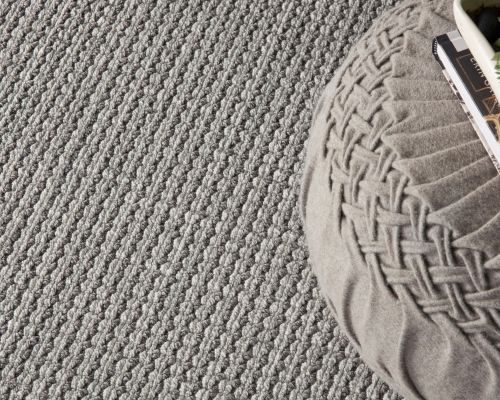 textured grey carpets in a San Diego home